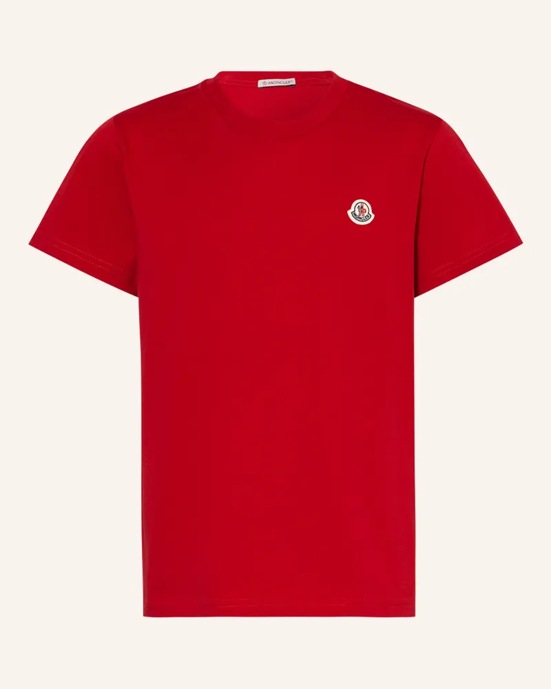 Moncler T-Shirt rot Rot