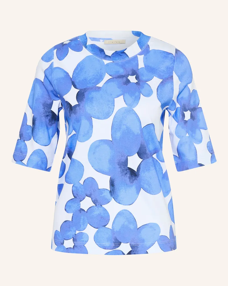 lilienfels T-Shirt weiss Blau