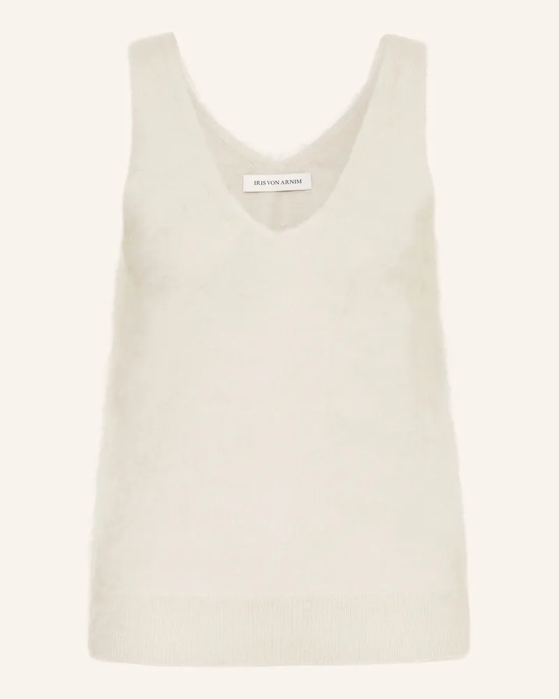 Iris von Arnim Stricktop Kala Aus Cashmere beige Creme