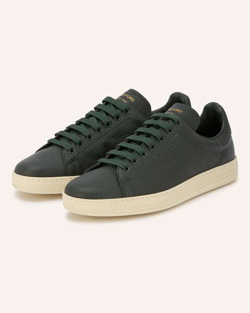 Tom Ford Sneaker gruen Dunkelgrün