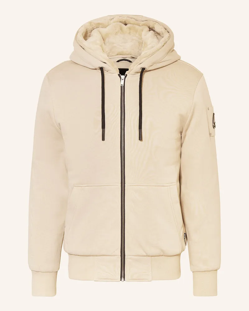 Moose Knuckles Sweatjacke BUNNY Creme