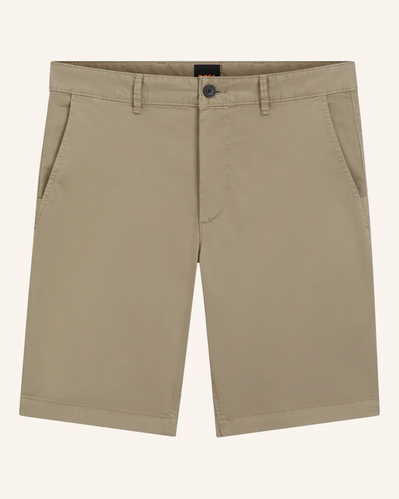 HUGO BOSS Chinoshorts Slim Fit braun Hellbraun