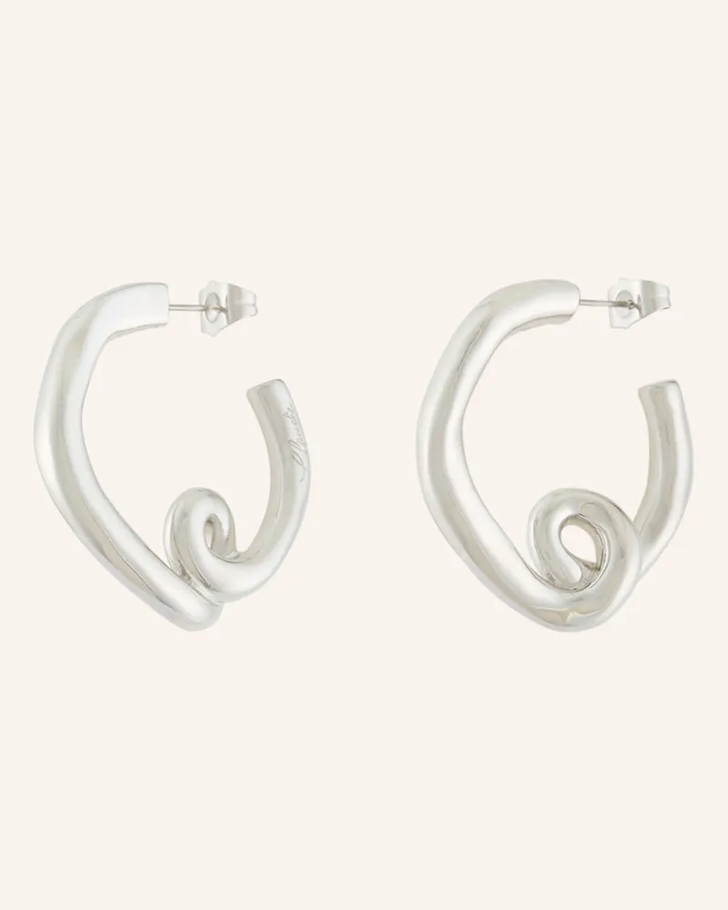 Claudie Pierlot Creolen silber Silber
