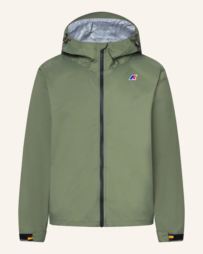 K-Way Regenjacke CHARMEL TRAVEL Grün