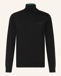 Lacoste Rollkragenpullover Schwarz