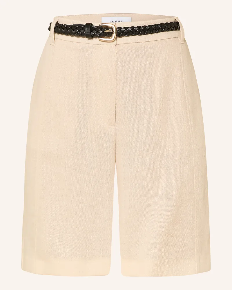 COMMA Shorts beige Creme
