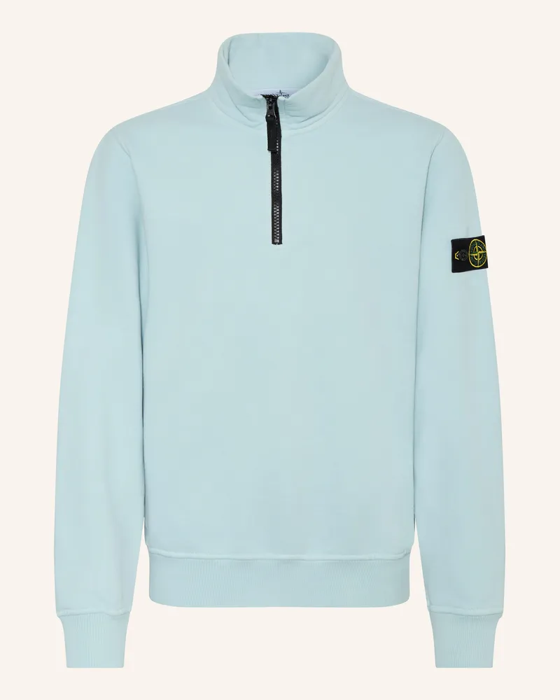Stone Island Sweat-Troyer blau Türkis