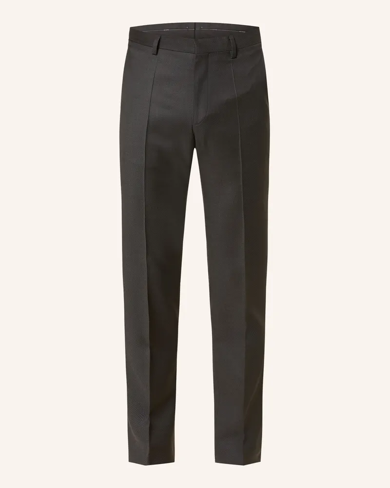 Roy Robson Anzughose Regular Fit schwarz A007