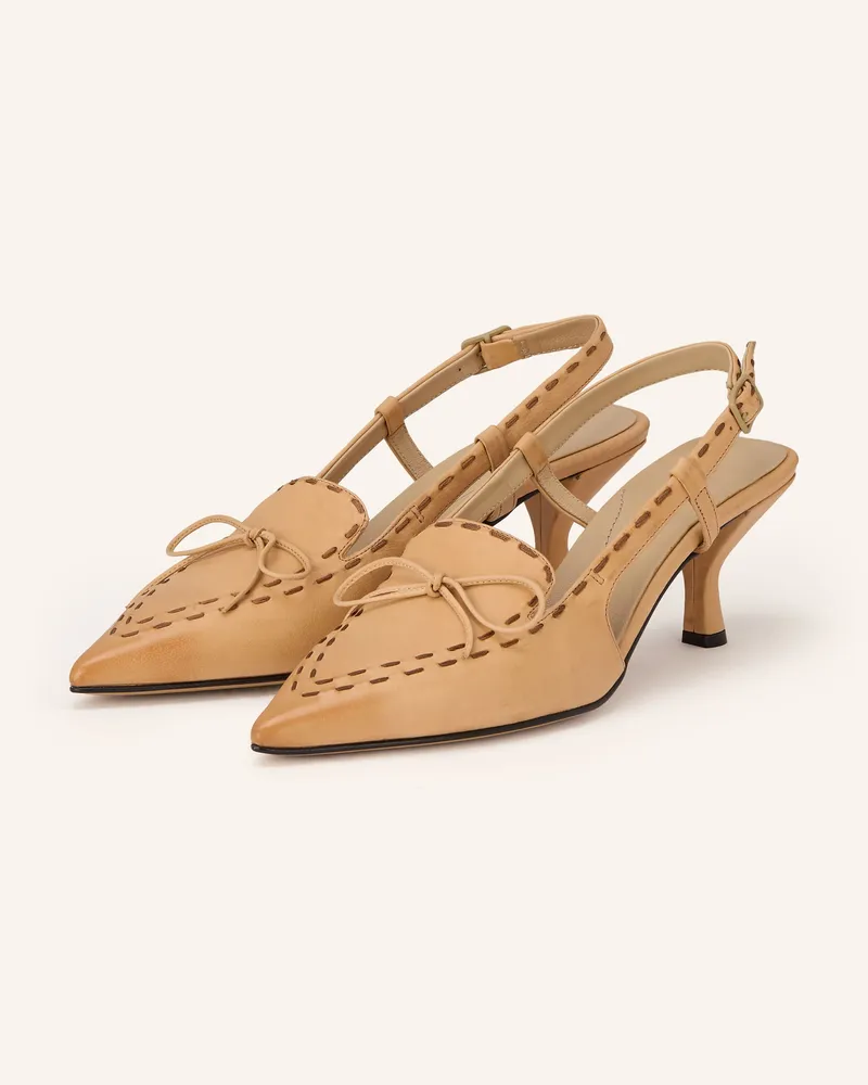 POMME D'OR Slingpumps HENRIETTE Beige