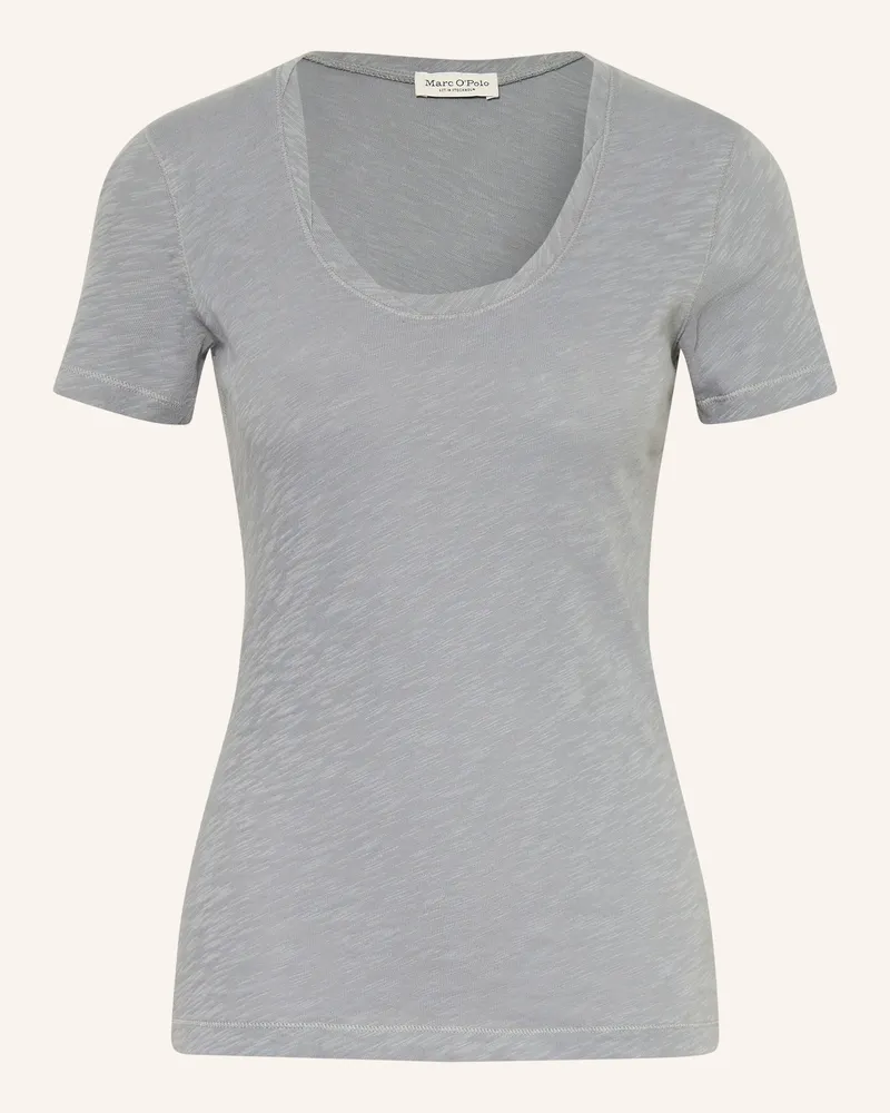 Marc O'Polo T-Shirt blau Blaugrau