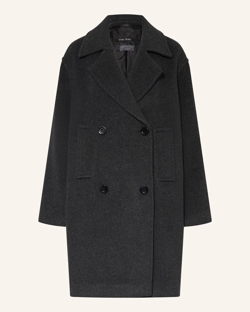 MARC AUREL Mantel Dunkelgrau