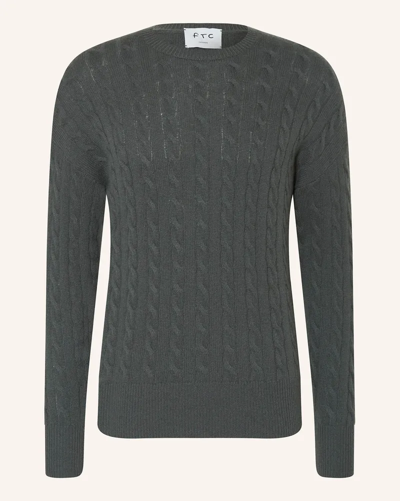FTC Cashmere Pullover aus Cashmere Oliv