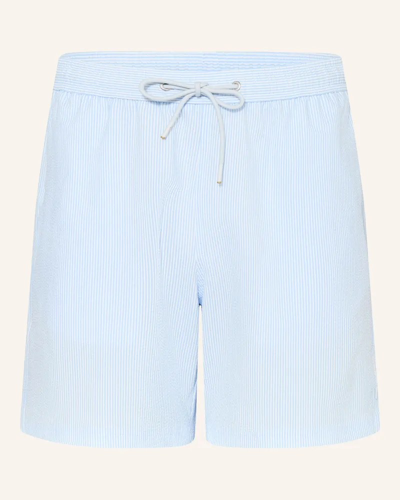 Paul & Shark Badeshorts blau Hellblau
