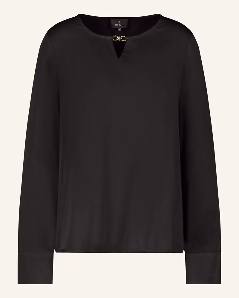 monari Blusenshirt schwarz Schwarz