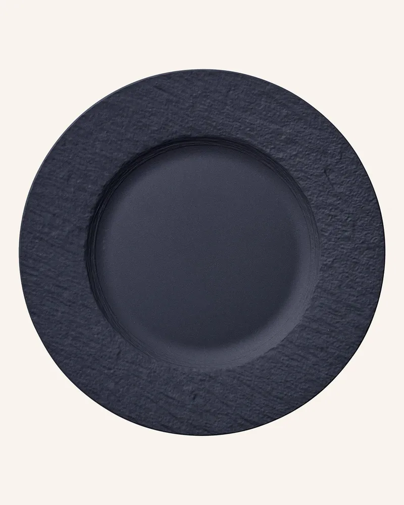 Villeroy & Boch Frühstücksteller Manufacture Rock schwarz Schwarz