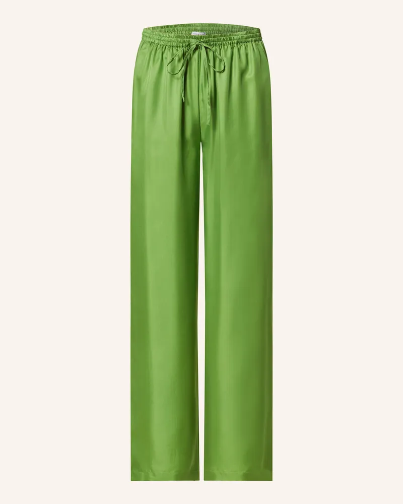 Mrs & HUGS Seidenhose Grün