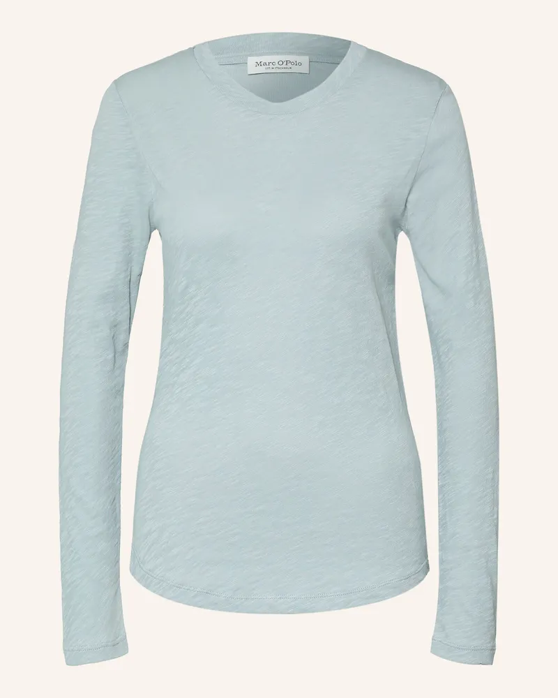 Marc O'Polo Longsleeve blau Blaugrau