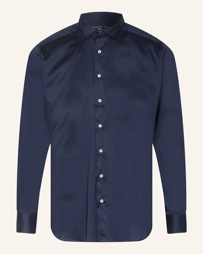 Eterna Hemd Modern Fit Dunkelblau