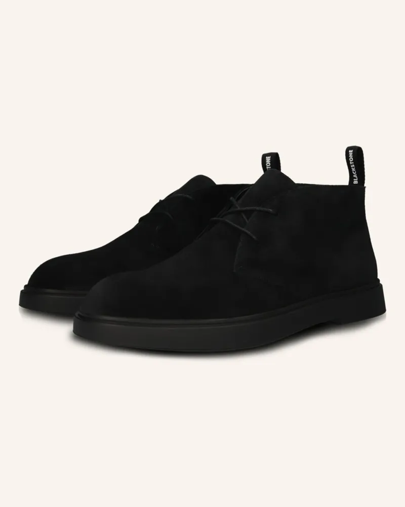 Blackstone Desert Boots schwarz Schwarz