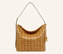 Beuteltasche Aren Visetos Large braun