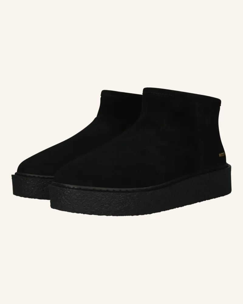 Blackstone Schnürboots Schwarz