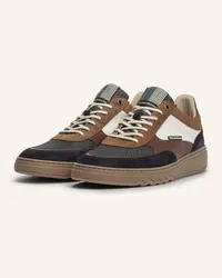 Floris van Bommel Sneaker DE KUPSTER 05 - COGNAC/ SCHWARZ Braun