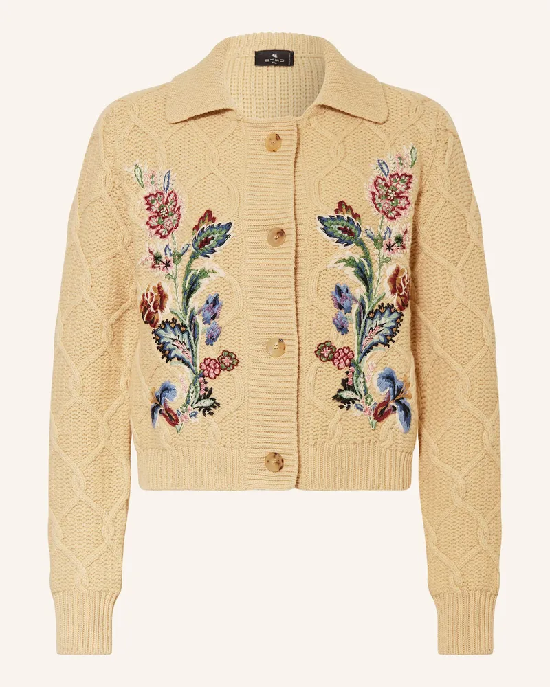 Etro Strickjacke beige Beige