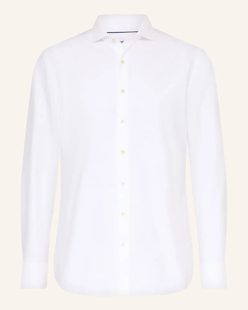 Strokesman's Hemd Regular Fit weiss Weiss