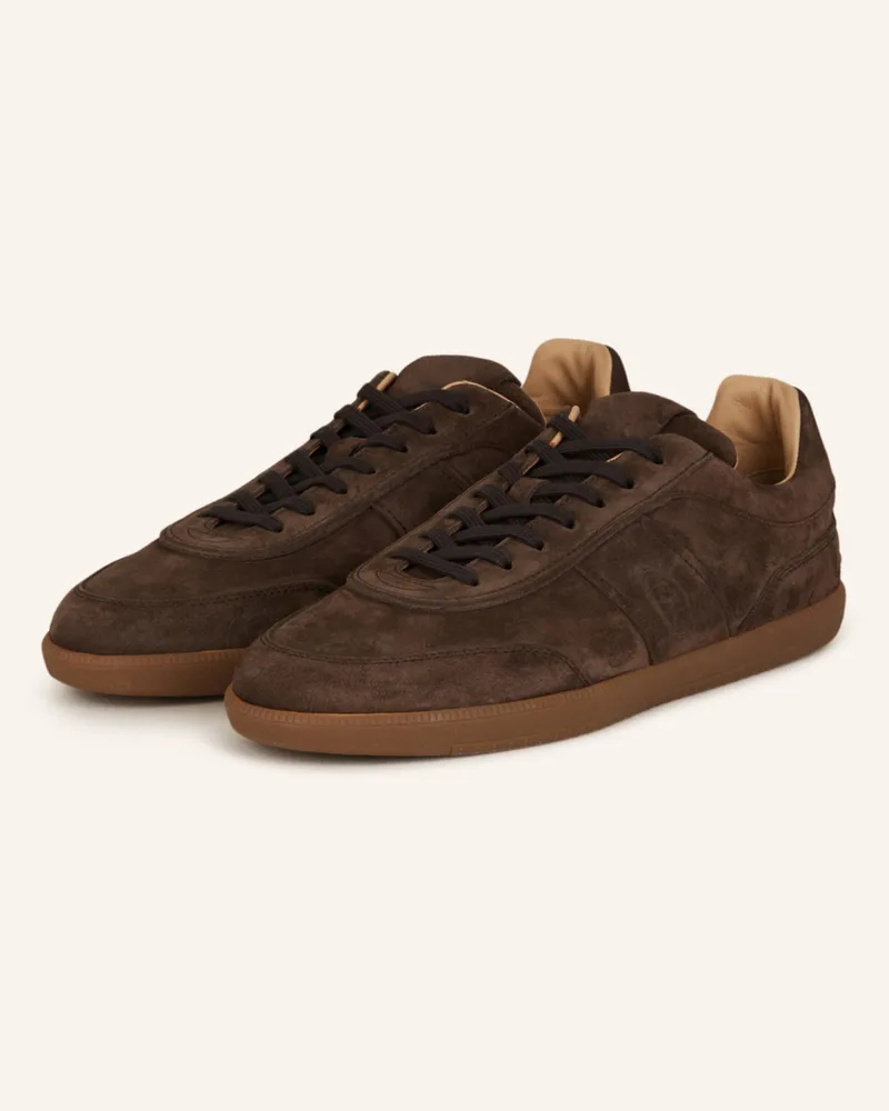 TOD'S Sneaker CASSETTA Dunkelbraun