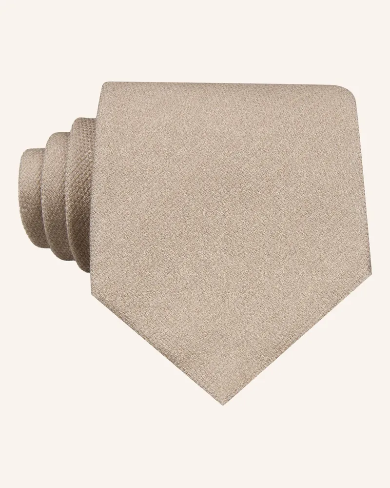 Profuomo Krawatte beige Beige