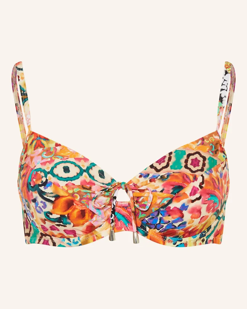 Lidea Bügel-Bikini-Top VIVA VIBE mit Cut-out Orange