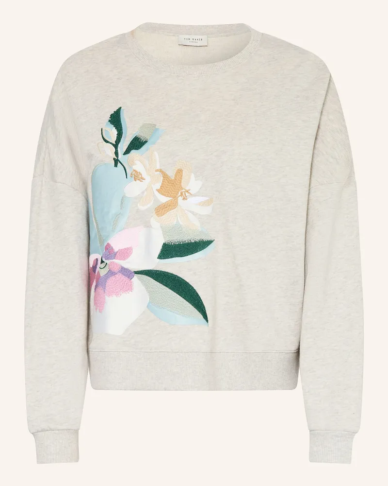 Ted Baker Sweatshirt Brookla grau Hellgrau