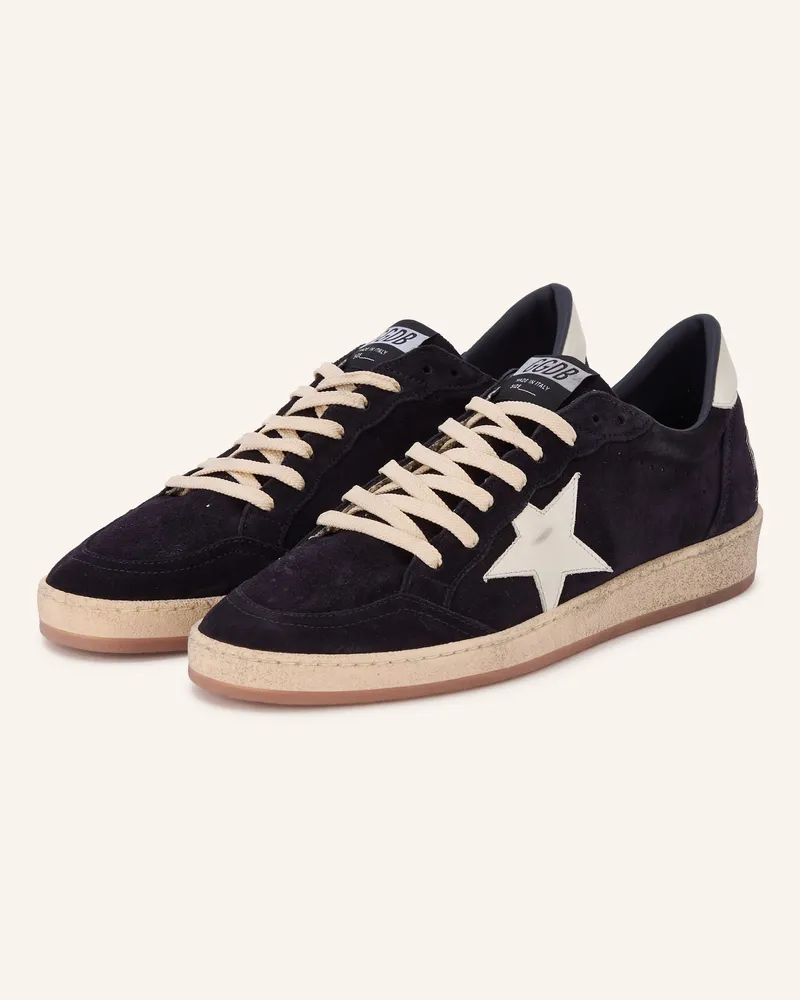Golden Goose Sneaker Ball Star blau Dunkelblau
