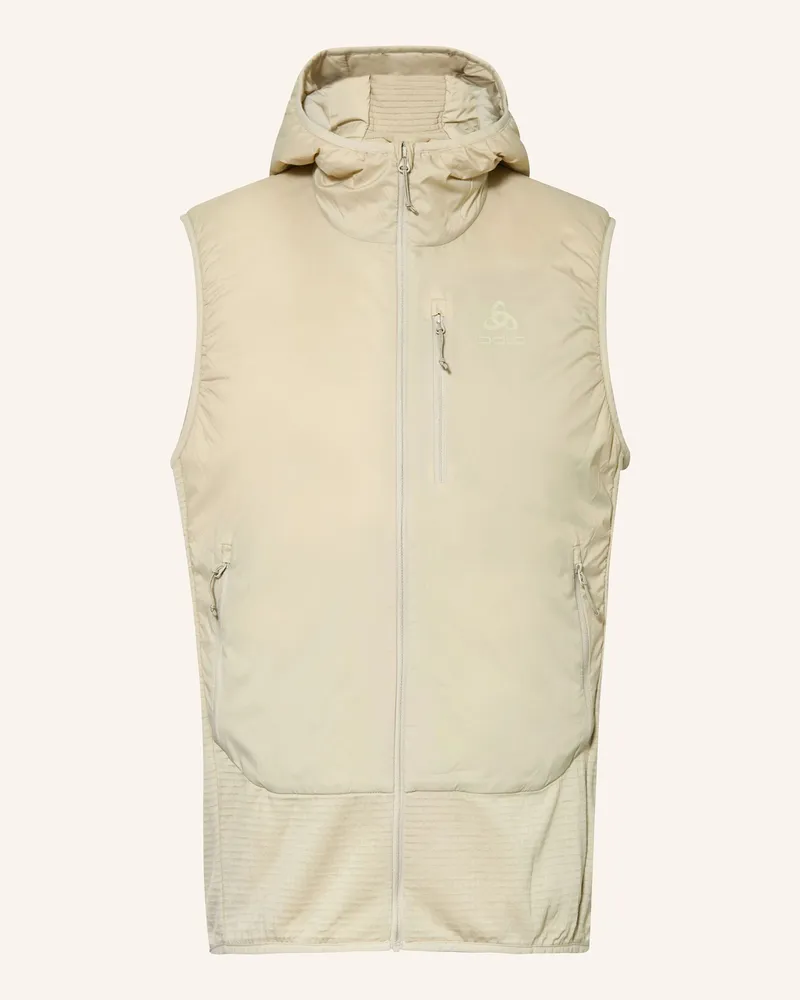 Odlo Hybrid-Funktionsweste ASCENT Beige