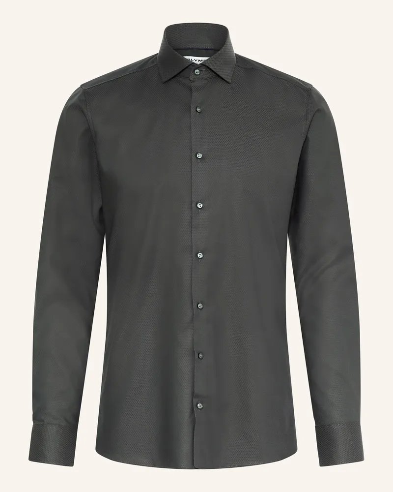 Olymp Hemd body fit Dunkelgrün