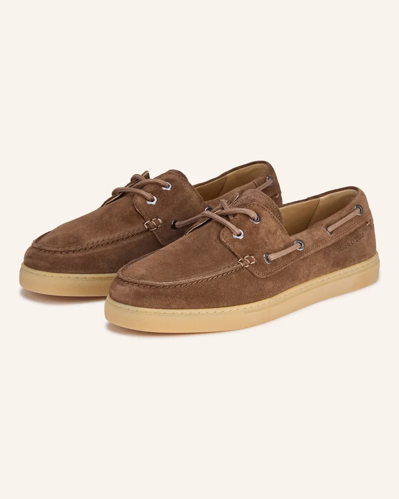 Marc O'Polo Bootsschuhe KARO Braun