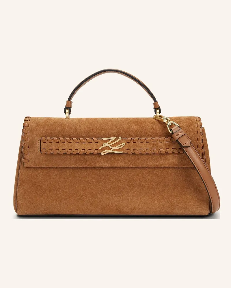 Karl Lagerfeld Tasche braun Camel