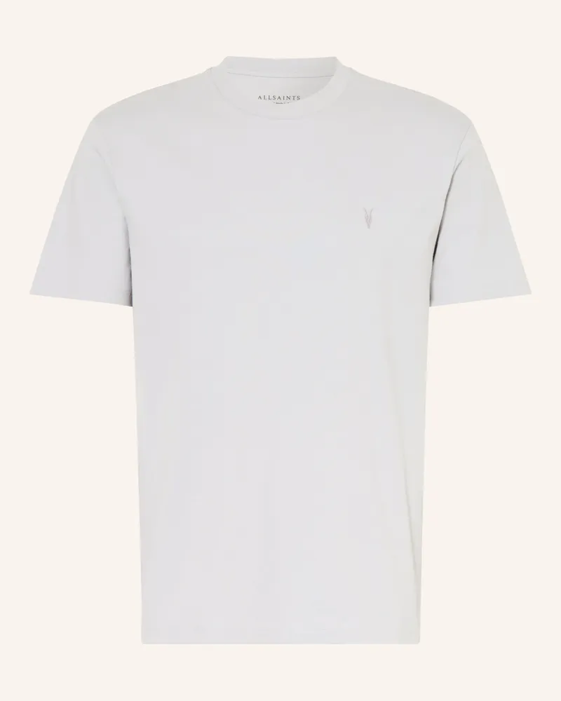 AllSaints T-Shirt Dexter grau Hellgrau