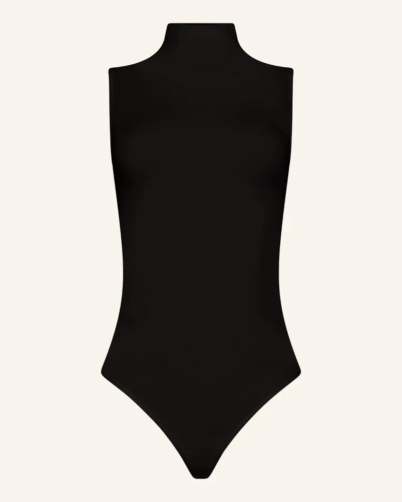 Wolford Body Viscose String Body schwarz Schwarz