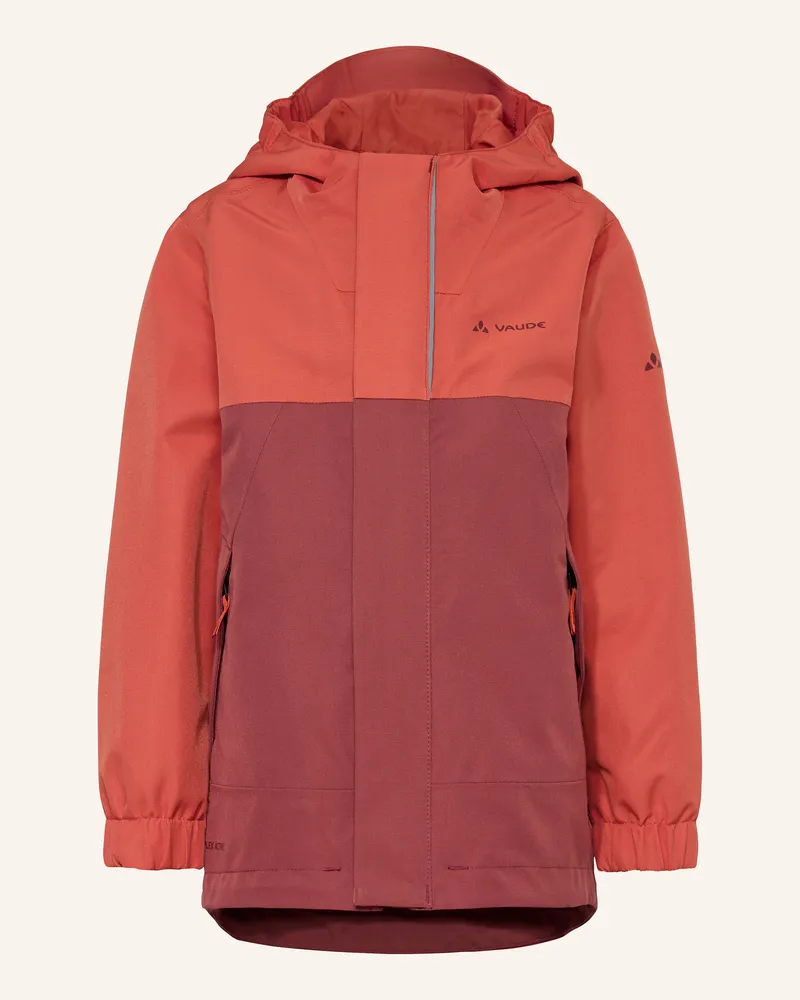 Vaude Hardshell-Jacke Kids Caprea Rain Jacket rot Rot