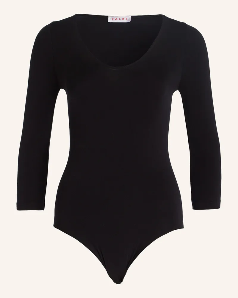 Falke Body Fine Cotton schwarz Schwarz