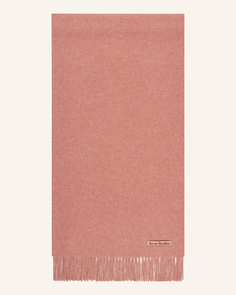 Acne Studios Schal Rosa