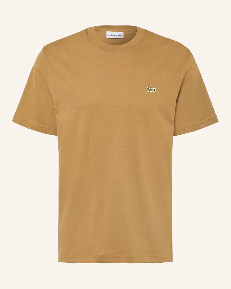 Lacoste T-Shirt braun Braun