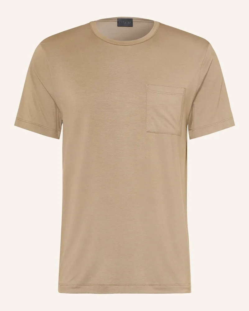 Mey Schlafshirt Serie Jefferson beige Beige