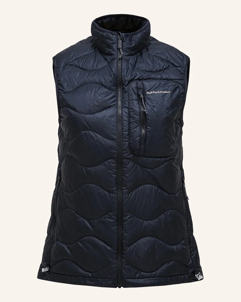 Peak Performance Daunenweste Helium Utility schwarz Schwarz