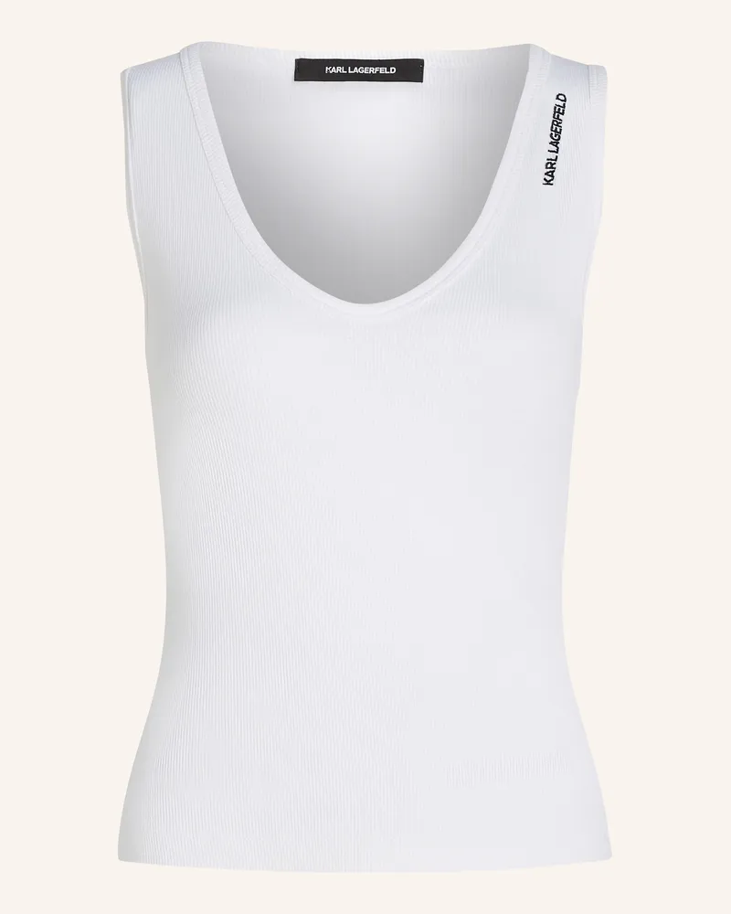 Karl Lagerfeld Unterhemd weiss Weiss