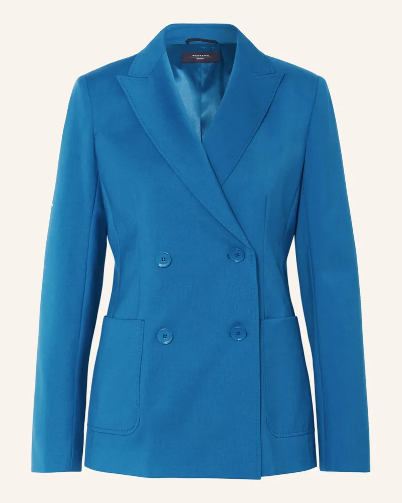 Max Mara Blazer NERVOSO Blau