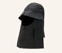 Bucket-Hat Y-3 Util Hood schwarz