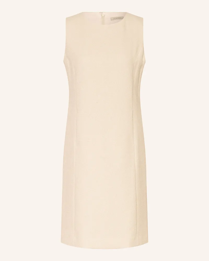 lilienfels Tweed-Kleid Ecru