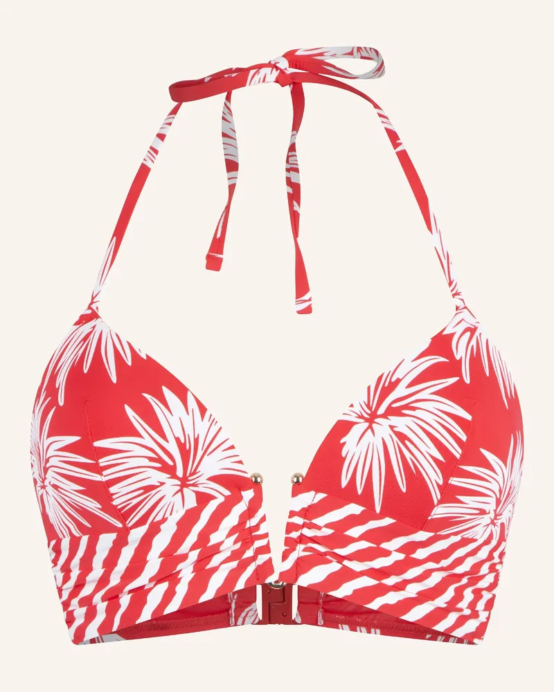LingaDore Triangel Bikini Top rot Weiss